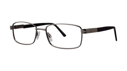 Gravity Eyeglasses - Matte Gunmetal/Black angle