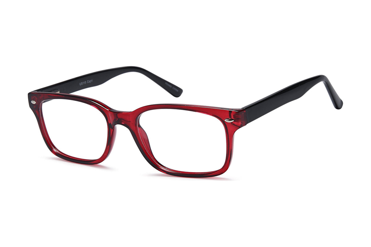 4U US115 Medium / Burgundy Black