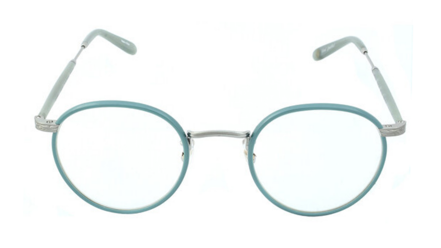 Garrett Leight WILSON - Sage Pearl-Brushed Silver-Seafoam (SPL-BS-SF)