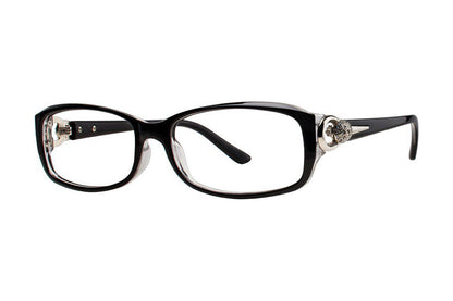 Dee Eyeglasses Black/Crystal