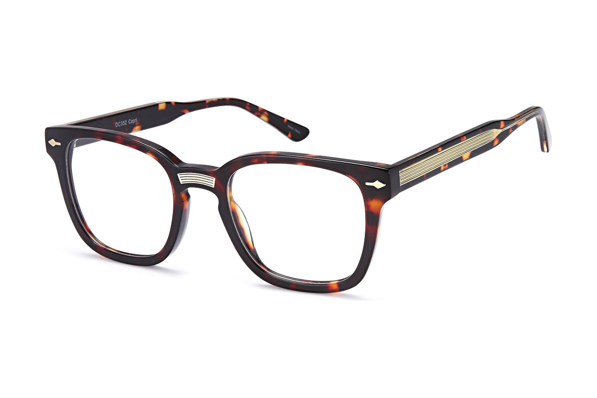 Di Caprio DC352 Small / TORTOISE GOLD