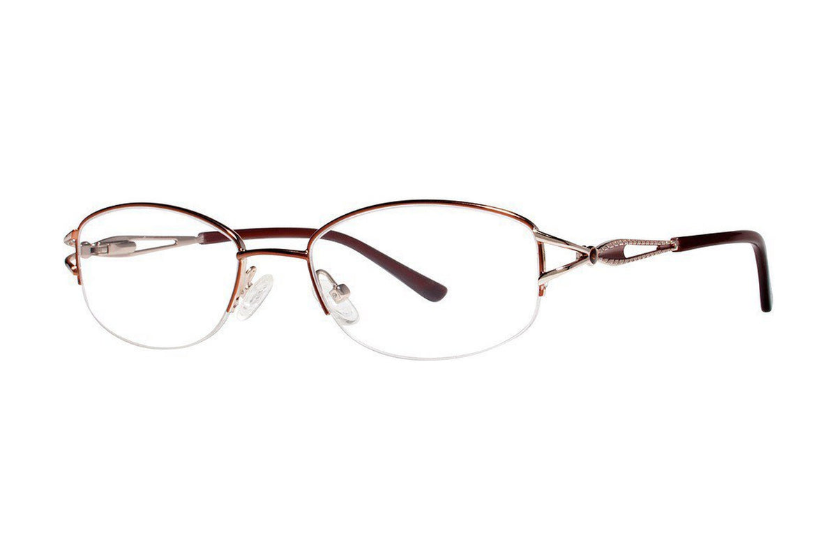 Natasha Eyeglasses Brown/Gold