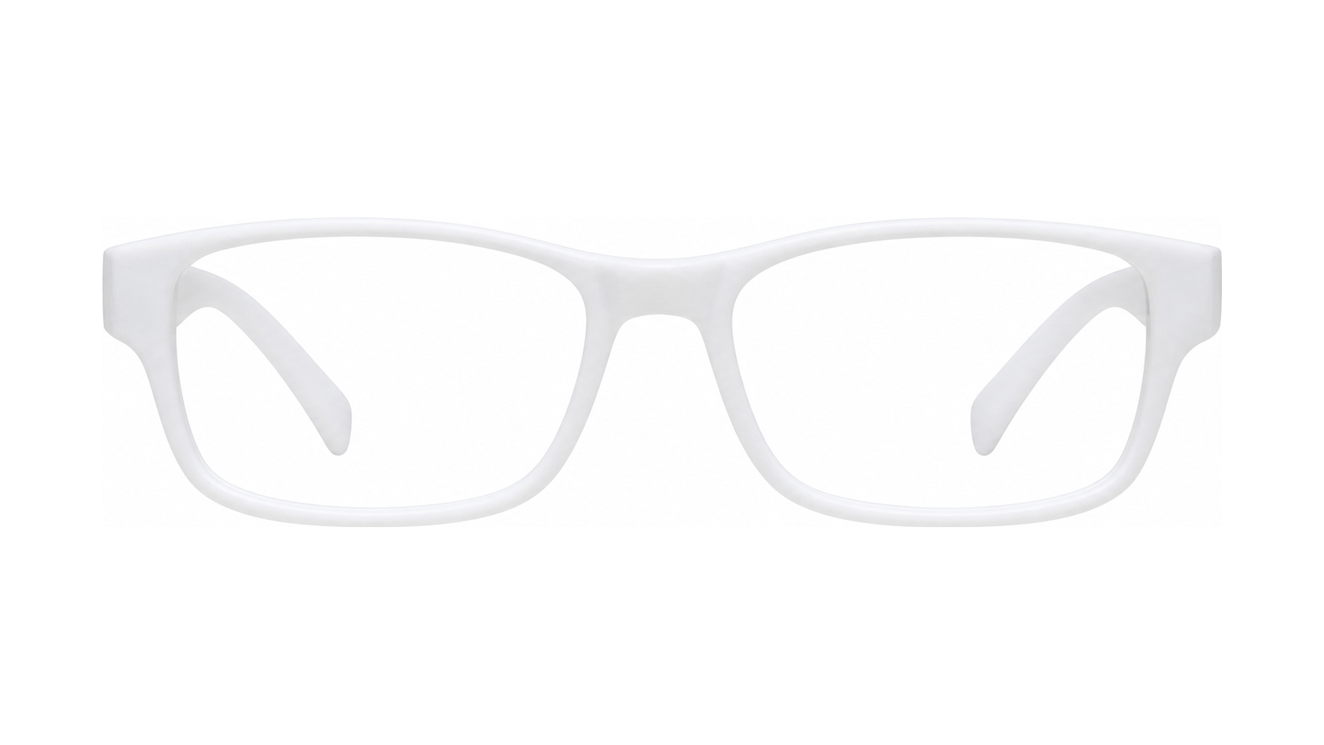 Slick Eyeglasses - White / 54-17-145
