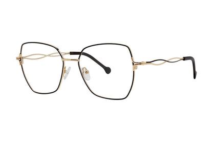 Fanciful Eyeglasses Black/Gold