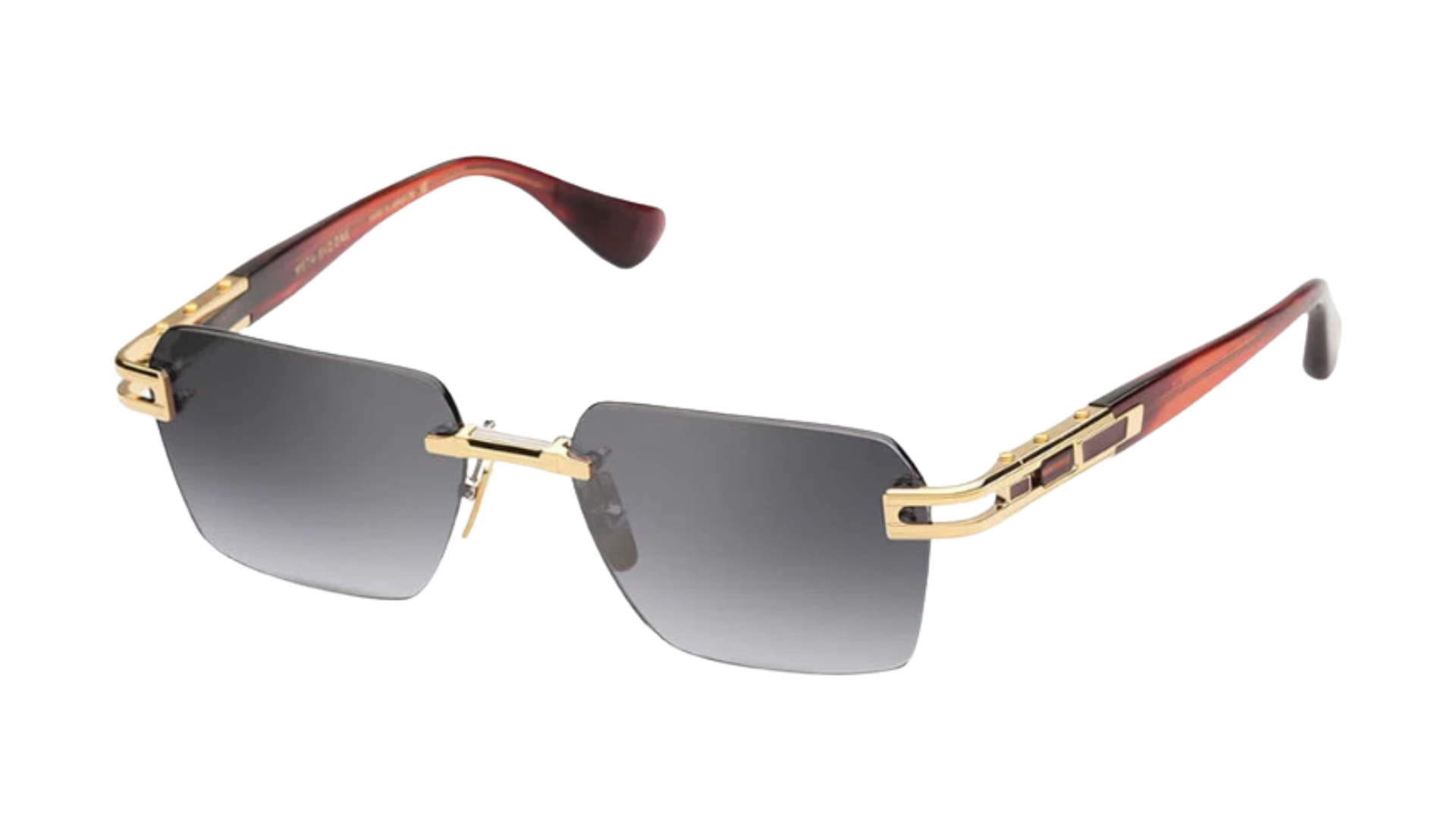 Dita Meta-Evo One-DTS147-A - Yellow Gold- Sienna Blaze (04) side