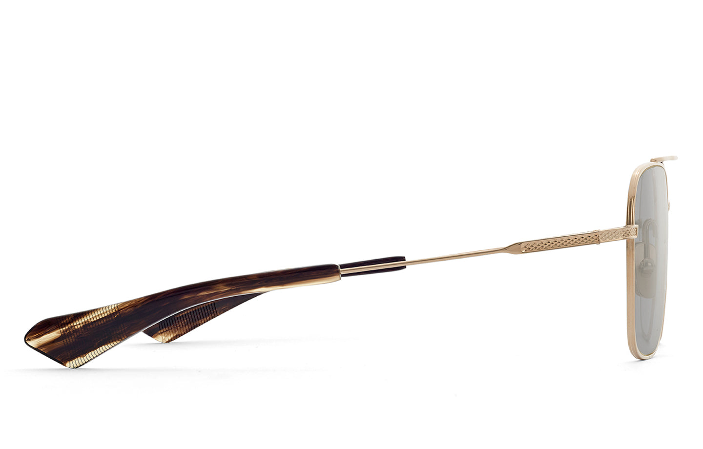 DITA FLIGHT-SEVEN - White Gold (DTS111-57-02-Z) side