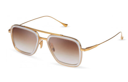 DITA FLIGHT.006 - Clear Crystal - Yellow Gold (7806-L-CLR-GLD-52) 3/4
