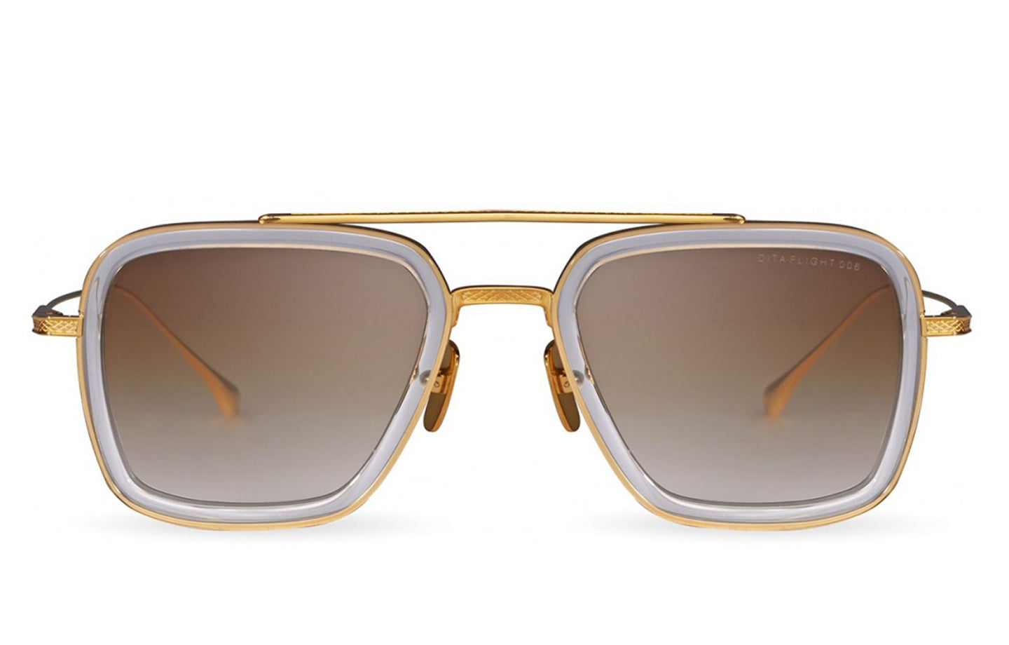 DITA FLIGHT.006 - Clear Crystal - Yellow Gold (7806-L-CLR-GLD-52)