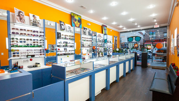 Change iWear Bronx store interior