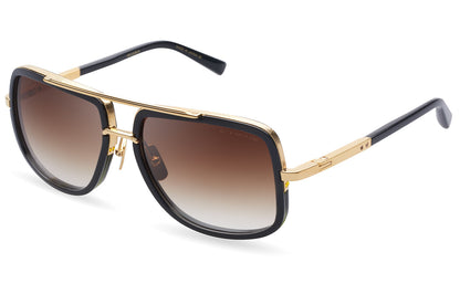 DITA MACH-ONE - Shiny 18K Gold and Black (DRX-2030B-59-Z) 3/4
