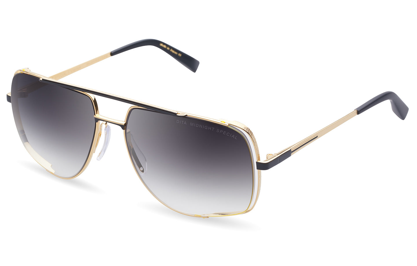 DITA MIDNIGHT SPECIAL - Yellow Gold/Black Rhodium (DRX-2010-M-BLK-GLD-60-Z) 3/4