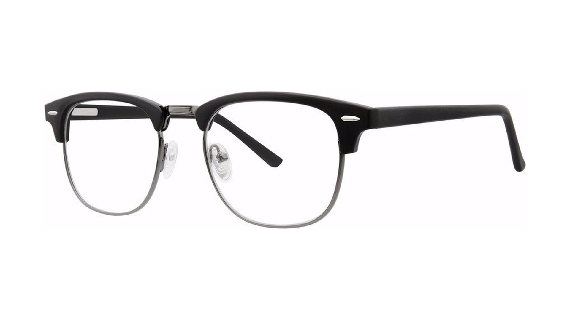 Classic Eyeglasses - Black Matte/Gunmetal angle