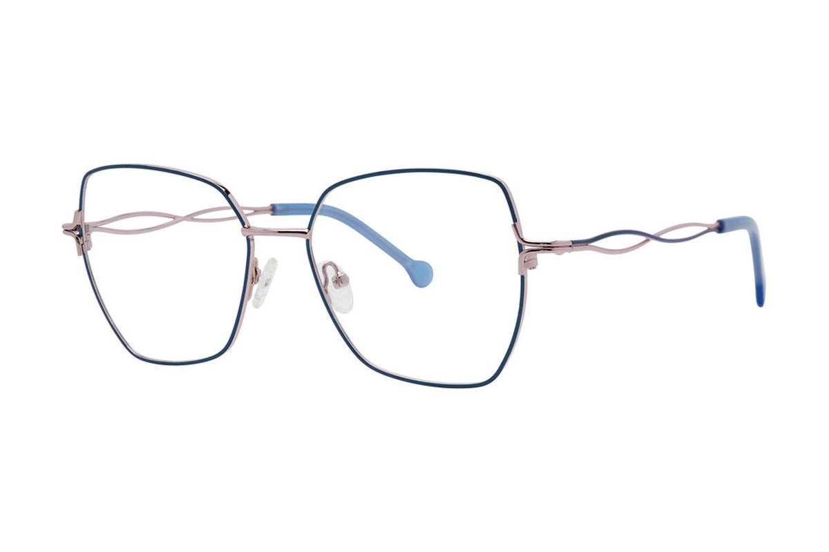 Fanciful Eyeglasses Navy/Gold