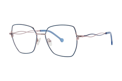 Fanciful Eyeglasses Navy/Gold