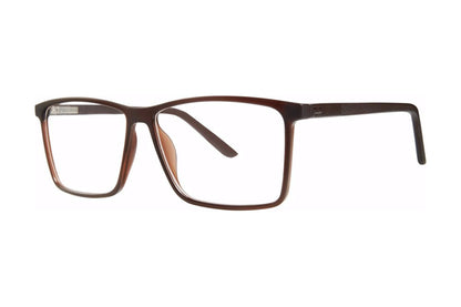 Elwood Eyeglasses Brown Matte