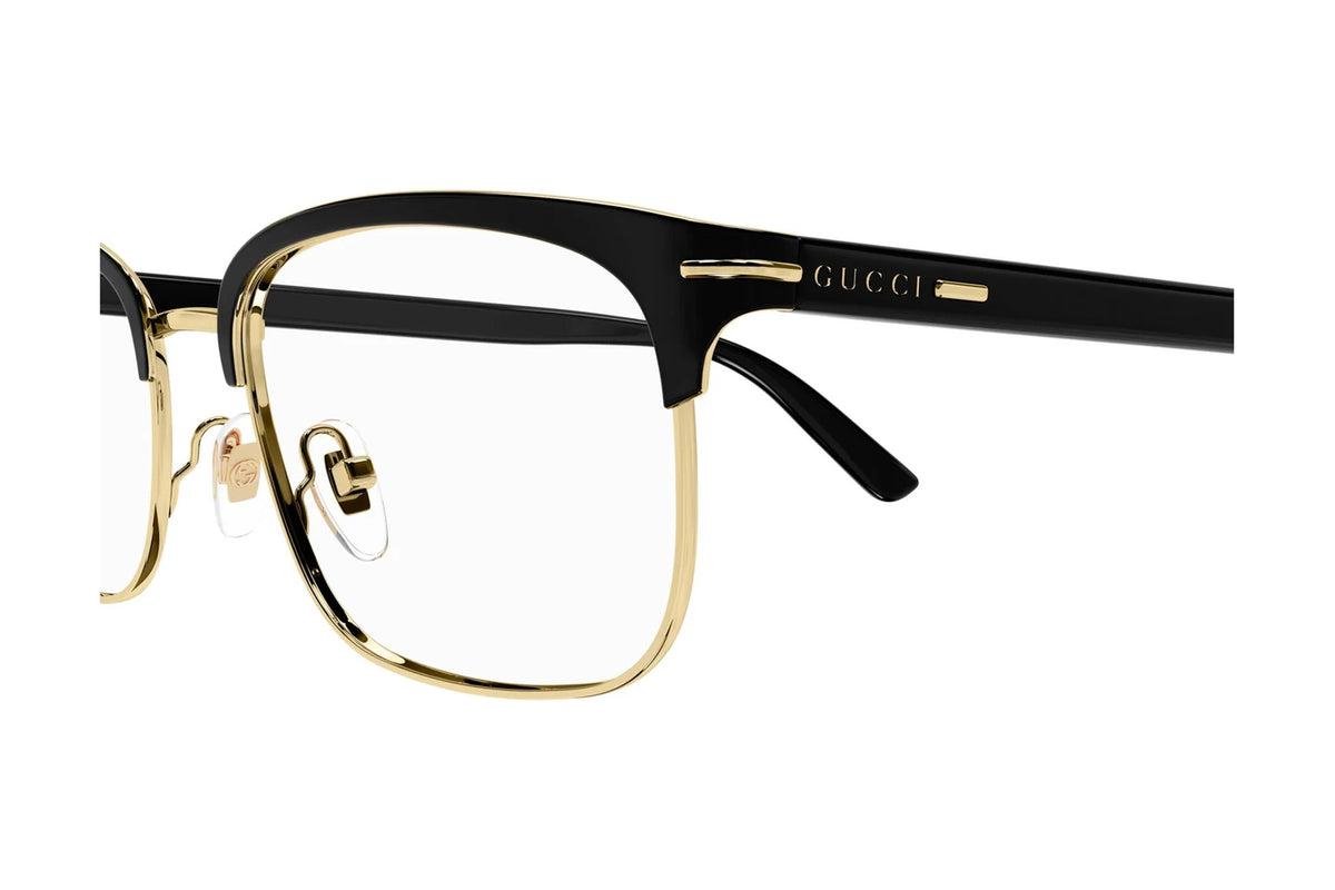 Gucci GG1448O Gold Black Transparent (001)