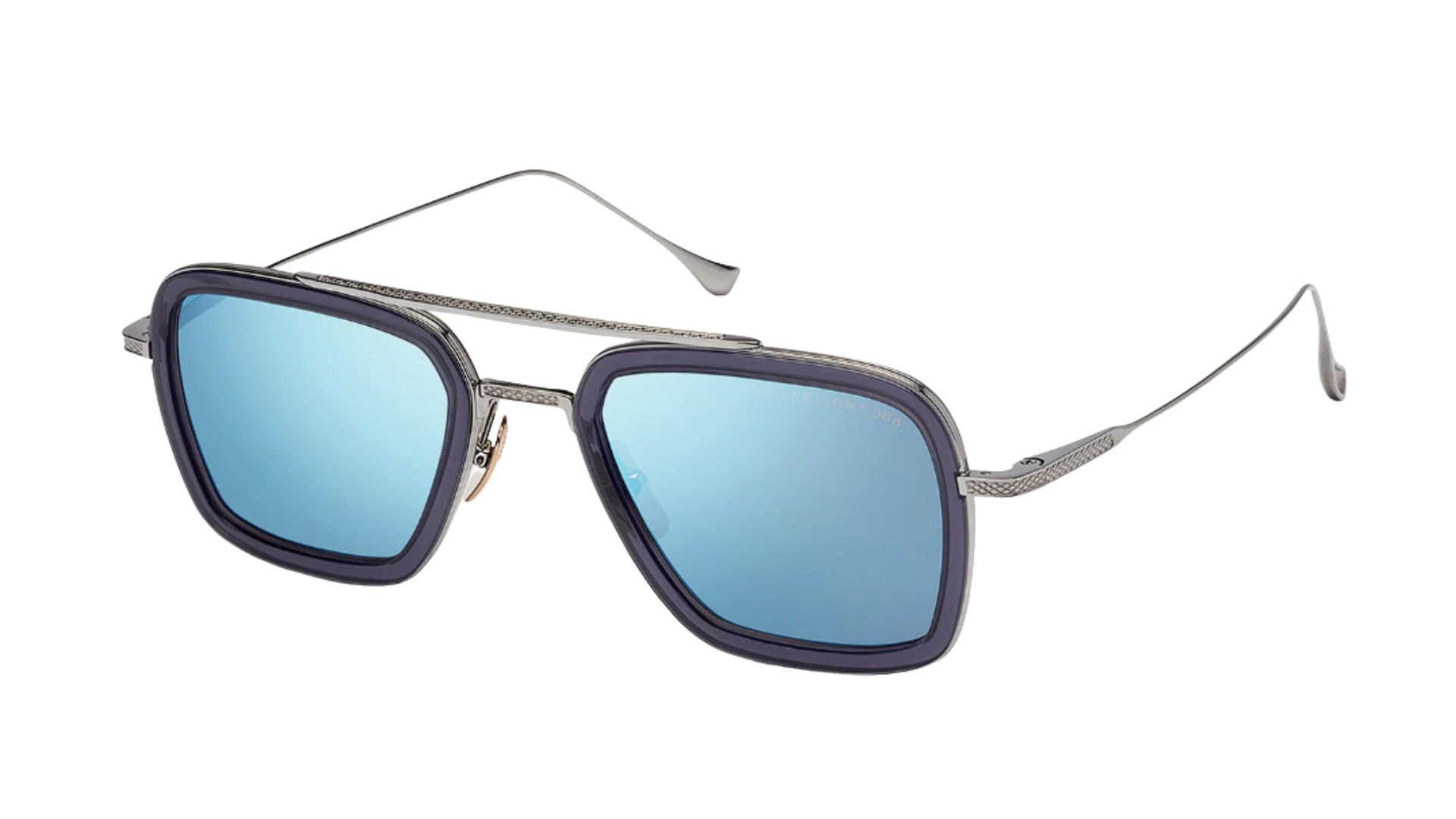 Dita FLIGHT.006 - Smoke Grey Crystal - Black Palladium (7806-A-SMK-PLD-52-Z) side