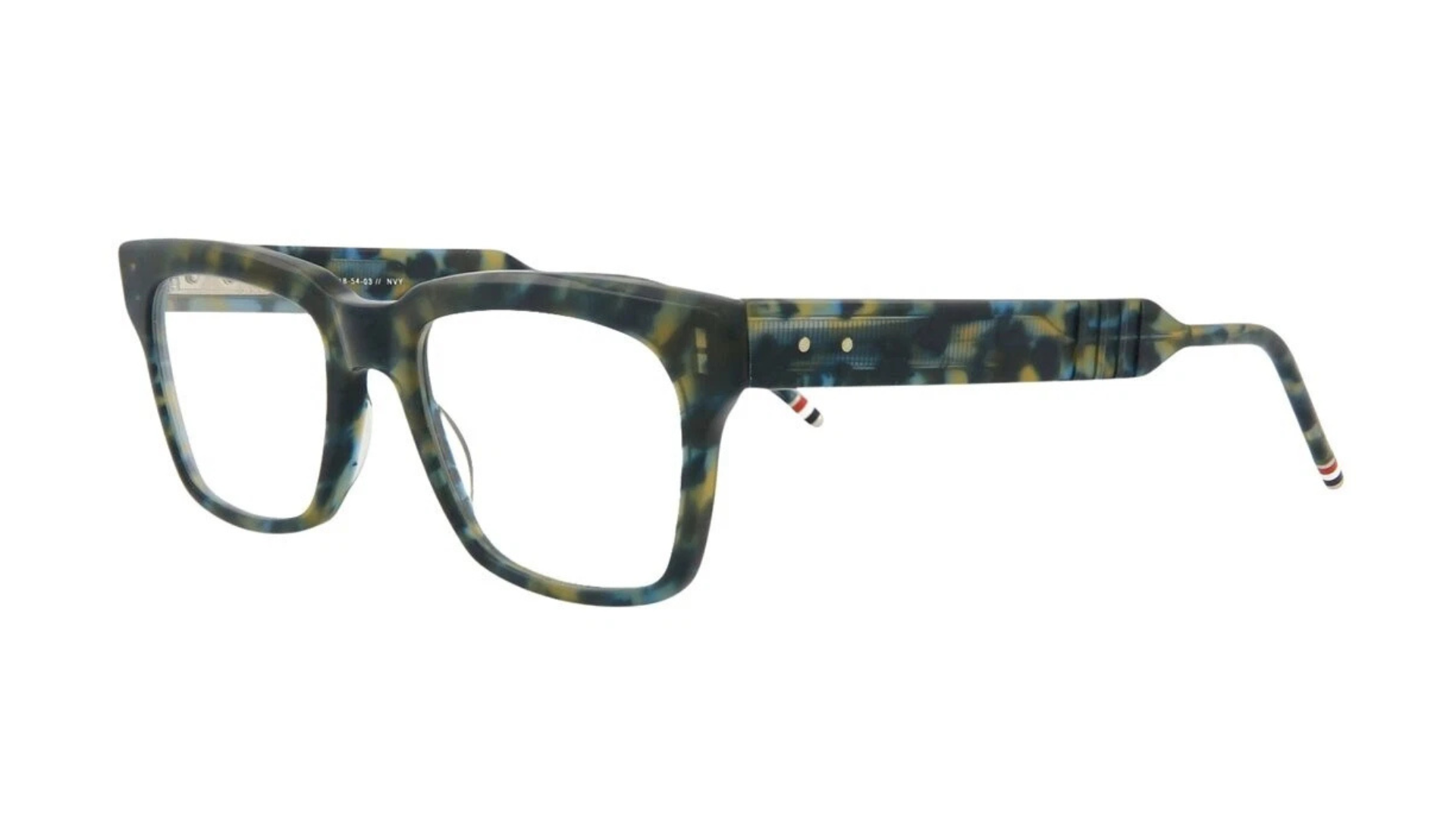 Thom Browne TBX418 - Navy Tortoise (5403) side