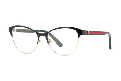 Gucci GG0718O Black And Gold (004) side