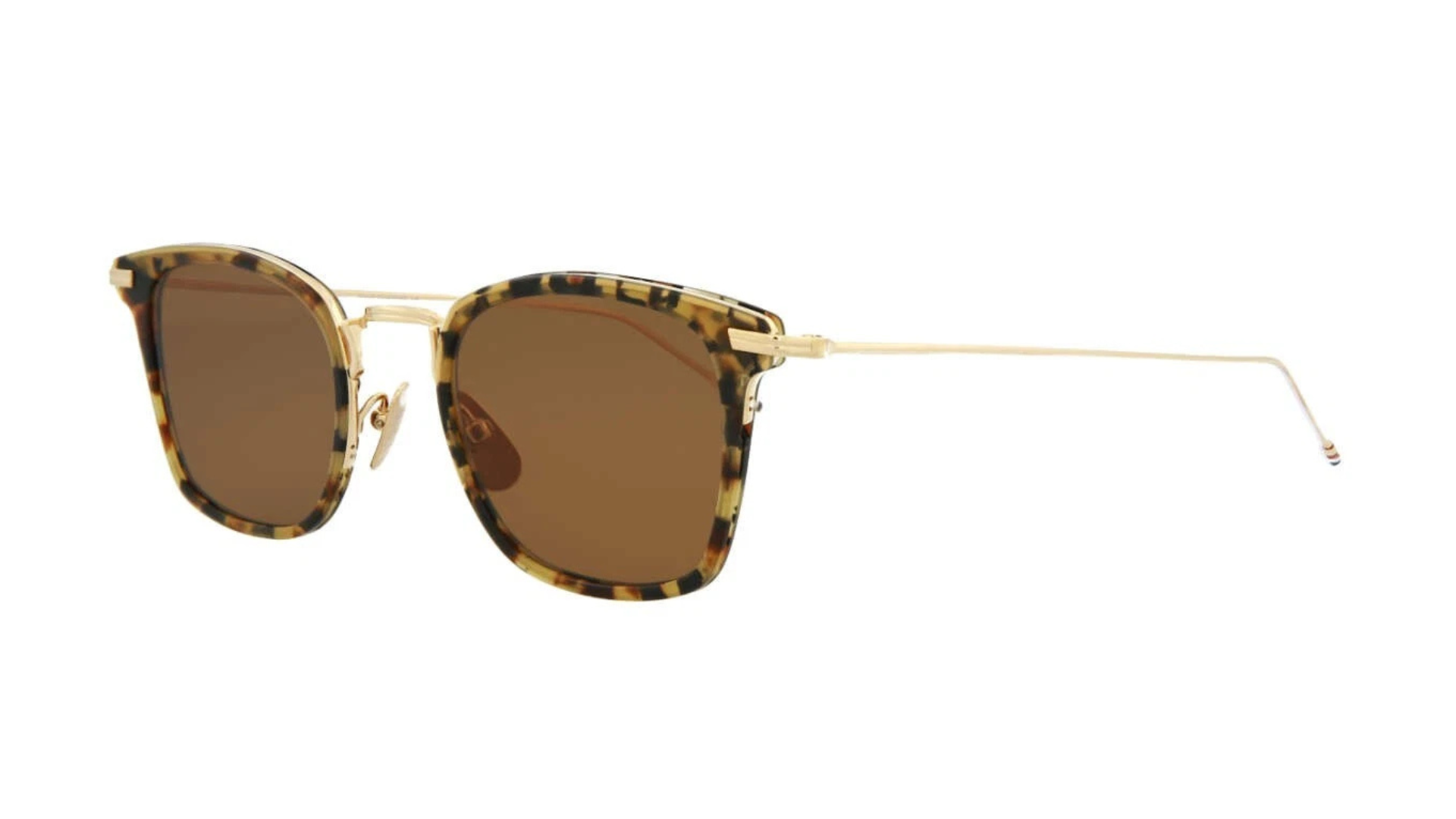 Thom Browne TBS905 - Tortoise White Gold (4902) side