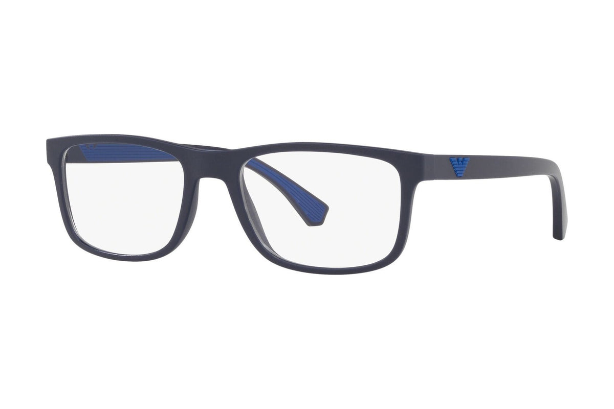 Emporio Armani EA3147 Matte Blue (5754) three quarter
