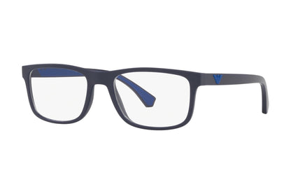 Emporio Armani EA3147 Matte Blue (5754) three quarter
