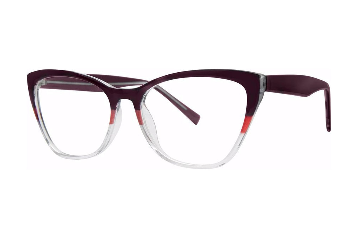 Artsy Eyeglasses Plum/Cherry/Crystal