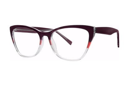 Artsy Eyeglasses Plum/Cherry/Crystal