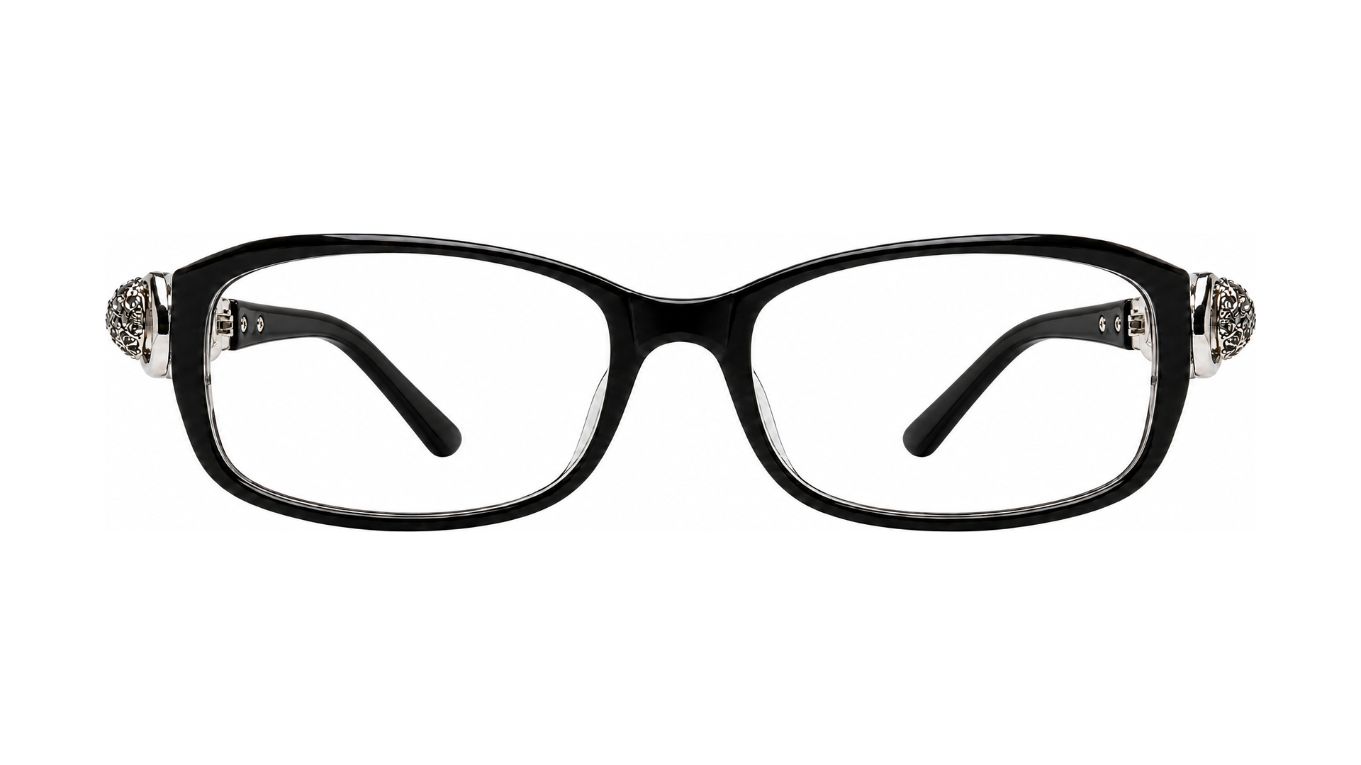 Dee Eyeglasses - Black/Crystal