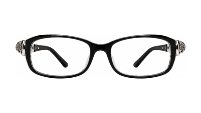 Dee Eyeglasses - Black/Crystal