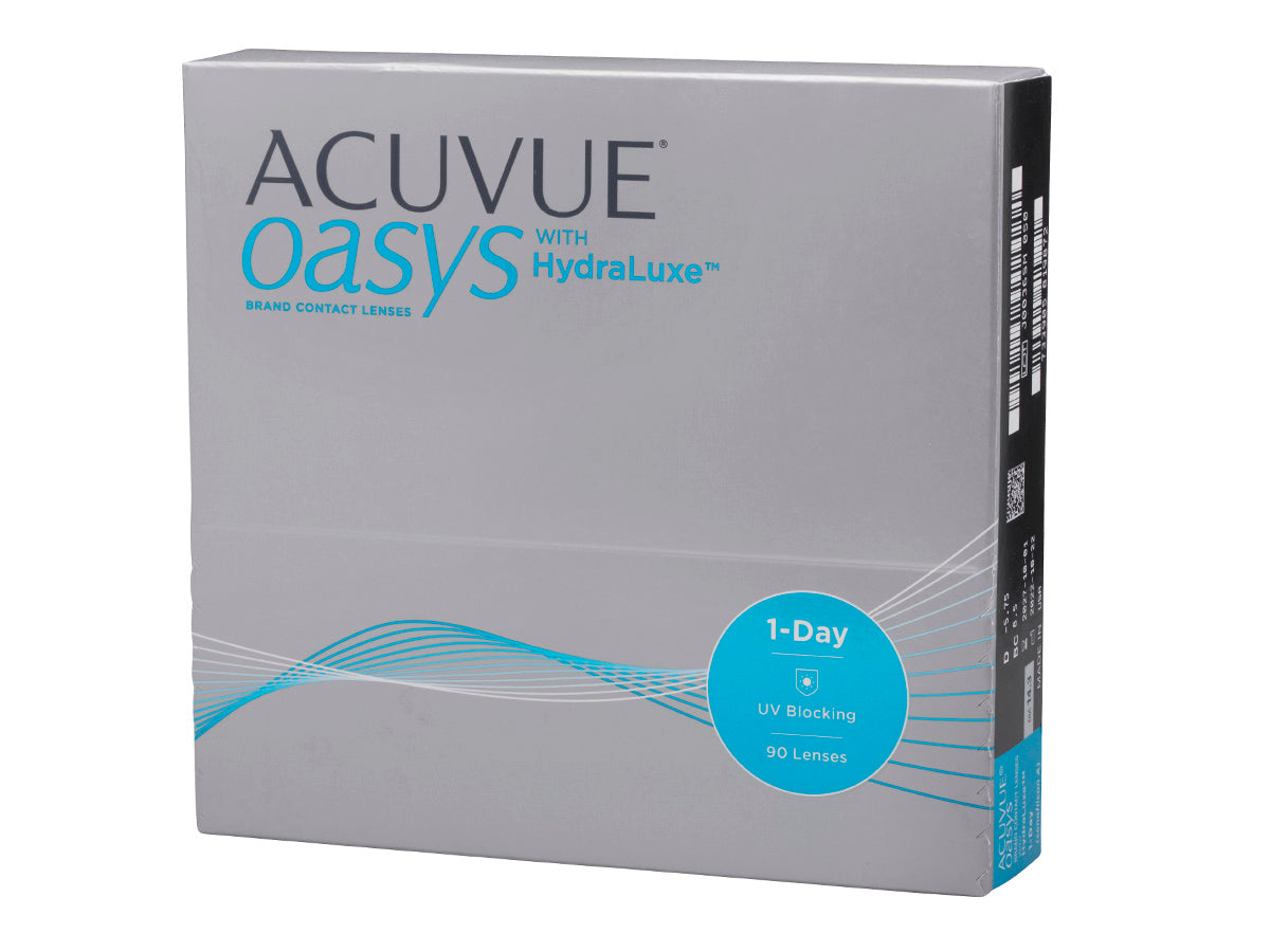 Image for ACUVUE OASYS 1-Day with HydraLuxe Technology 90pk
