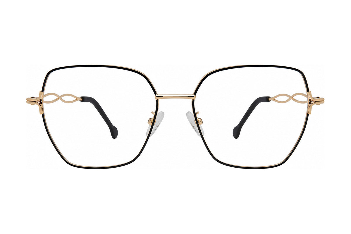 Fanciful Eyeglasses Black/Gold