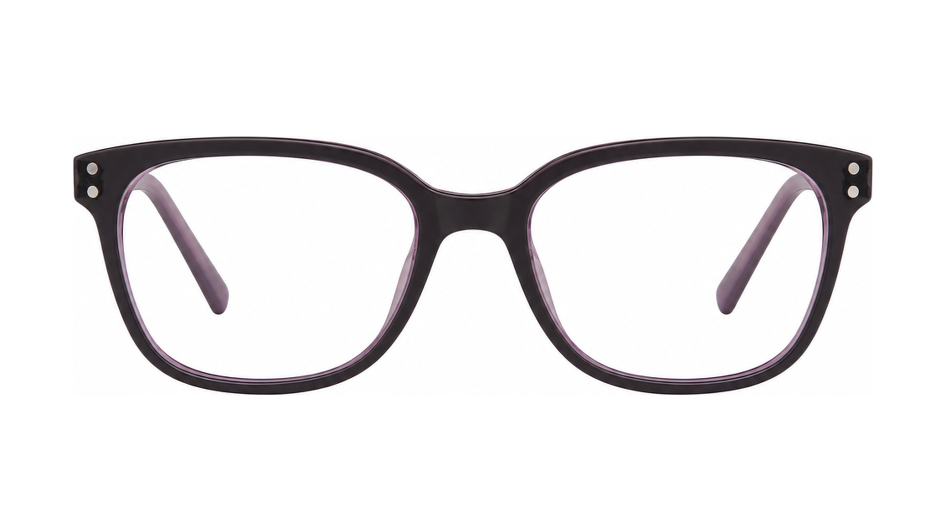 Advice Eyeglasses - Black/Purple