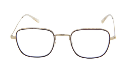 Garrett Leight PRESTON - Brick-Rose Gold-Nude (BRI-RG-NU)