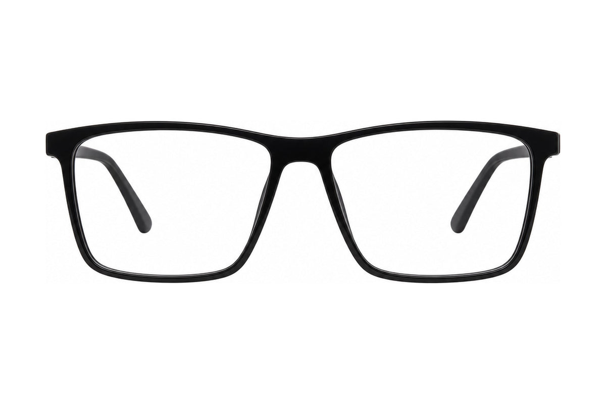 Elwood Eyeglasses Black Matte