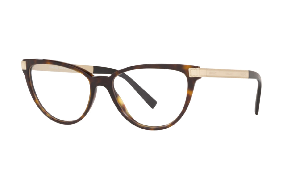 Versace VE3271 Medium / Dark Havana (108) side