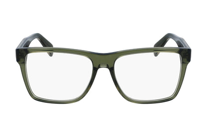 Salvatore Ferragamo SF2953N Large / Green Transparent Khaki