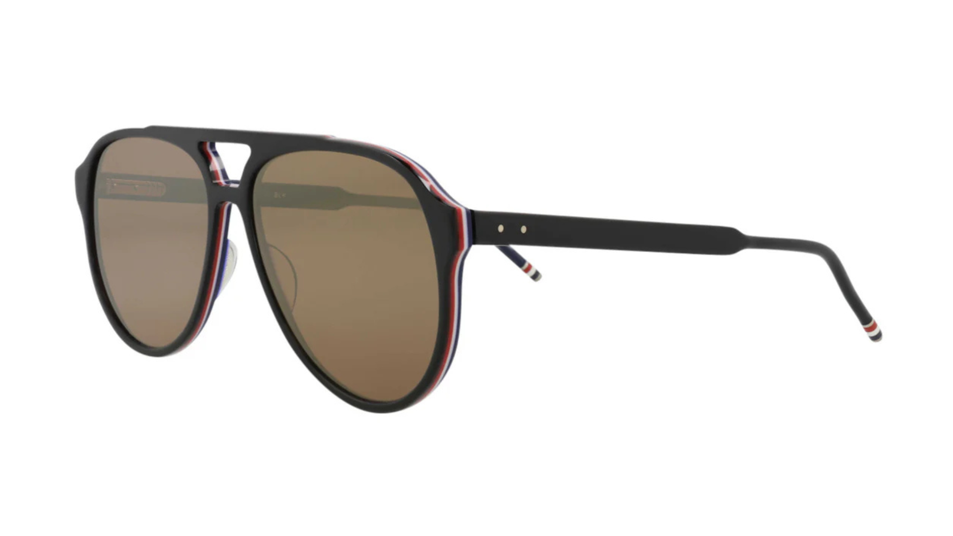 Thom Browne TBS408 - Black Gold (6301) side