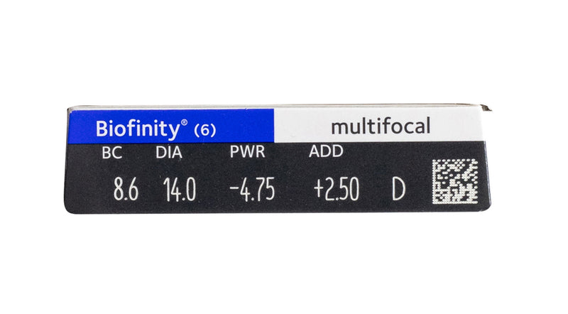Biofinity Multifocal Contacts Powers