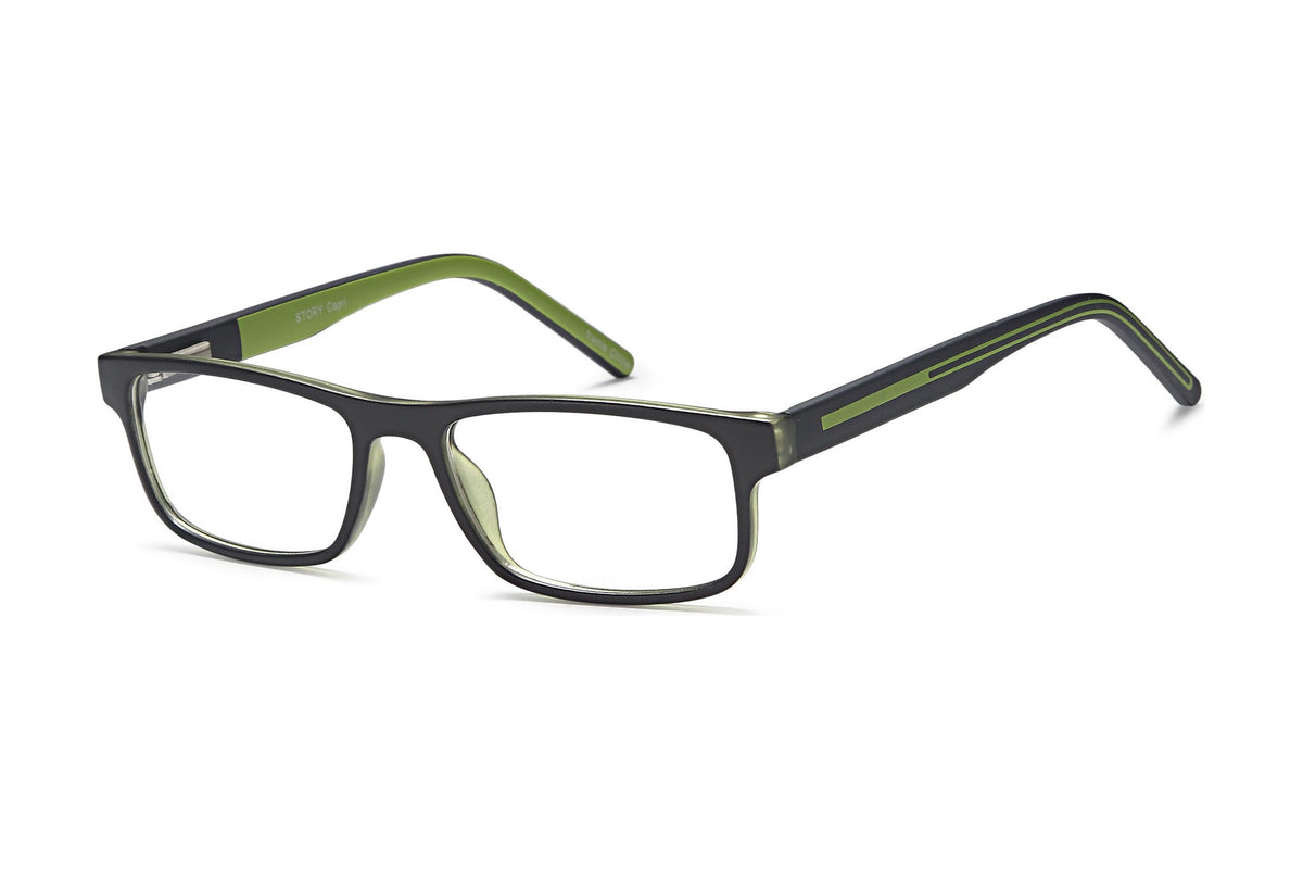 Millennial STORY Small / Black Green