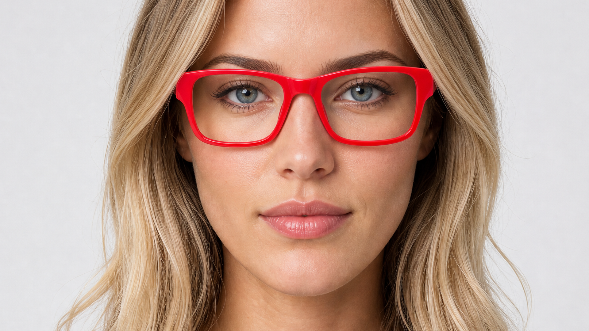 Slick Eyeglasses - Red / 51-17-140 lifestyle