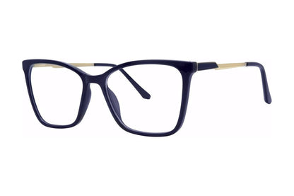 Attention Eyeglasses Navy/Gold