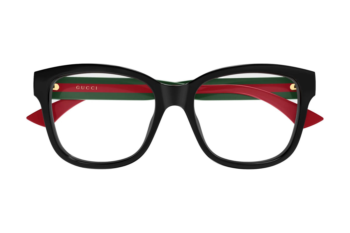 Gucci GG0038OANN Black Green Transparent (001)