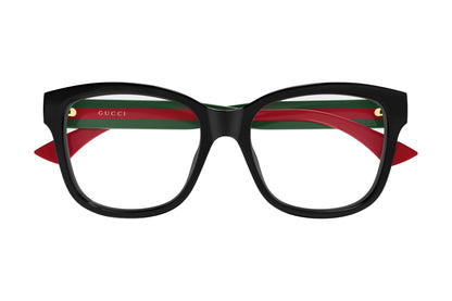 Gucci GG0038OANN Black Green Transparent (001)