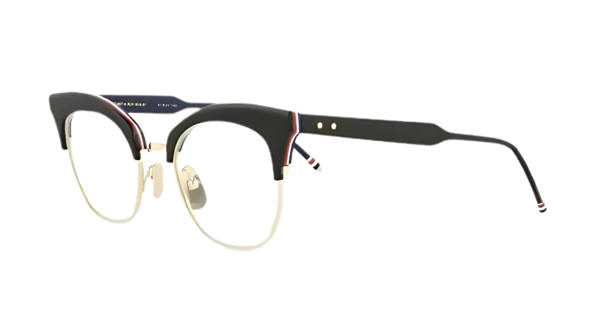 Thom Browne TB507 - Gold Black (ABLKGLD51) side