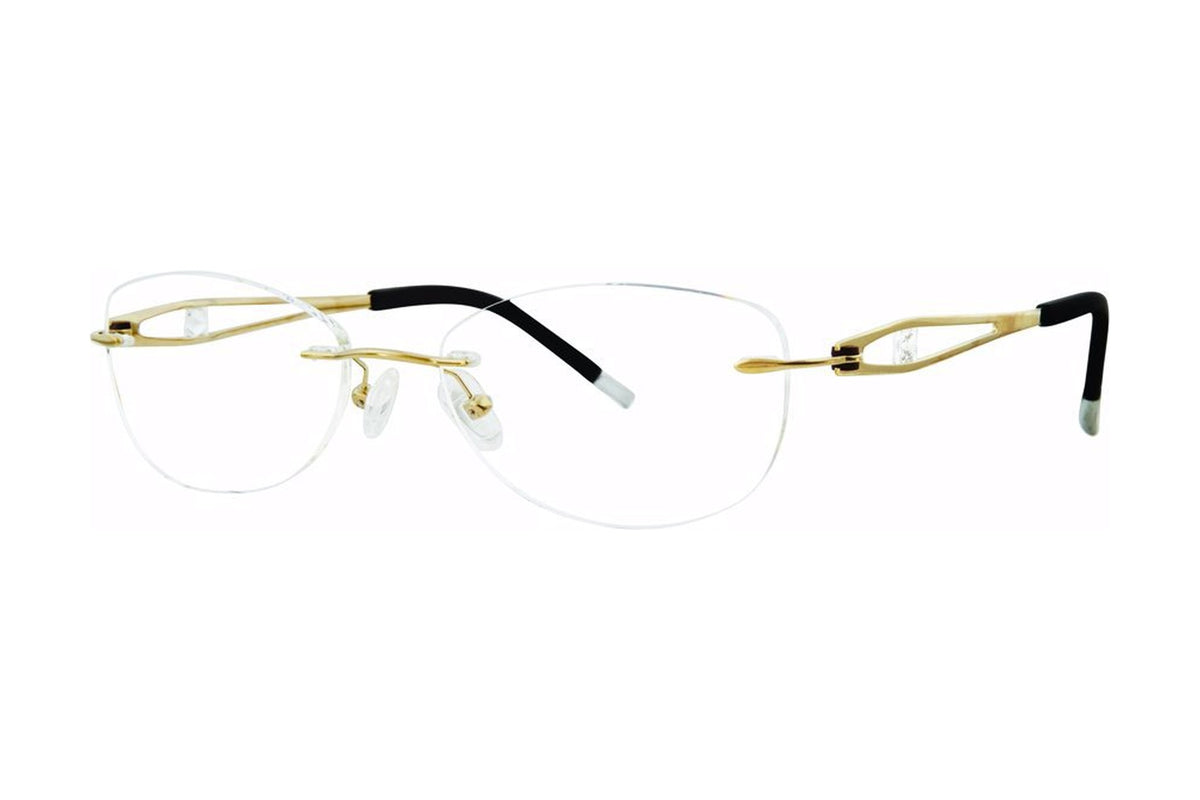 Etiquette Eyeglasses Gold