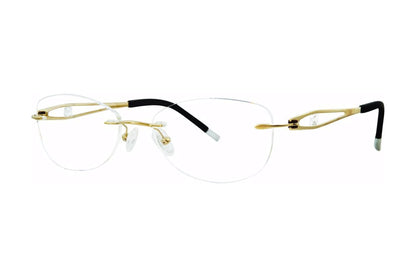 Etiquette Eyeglasses Gold