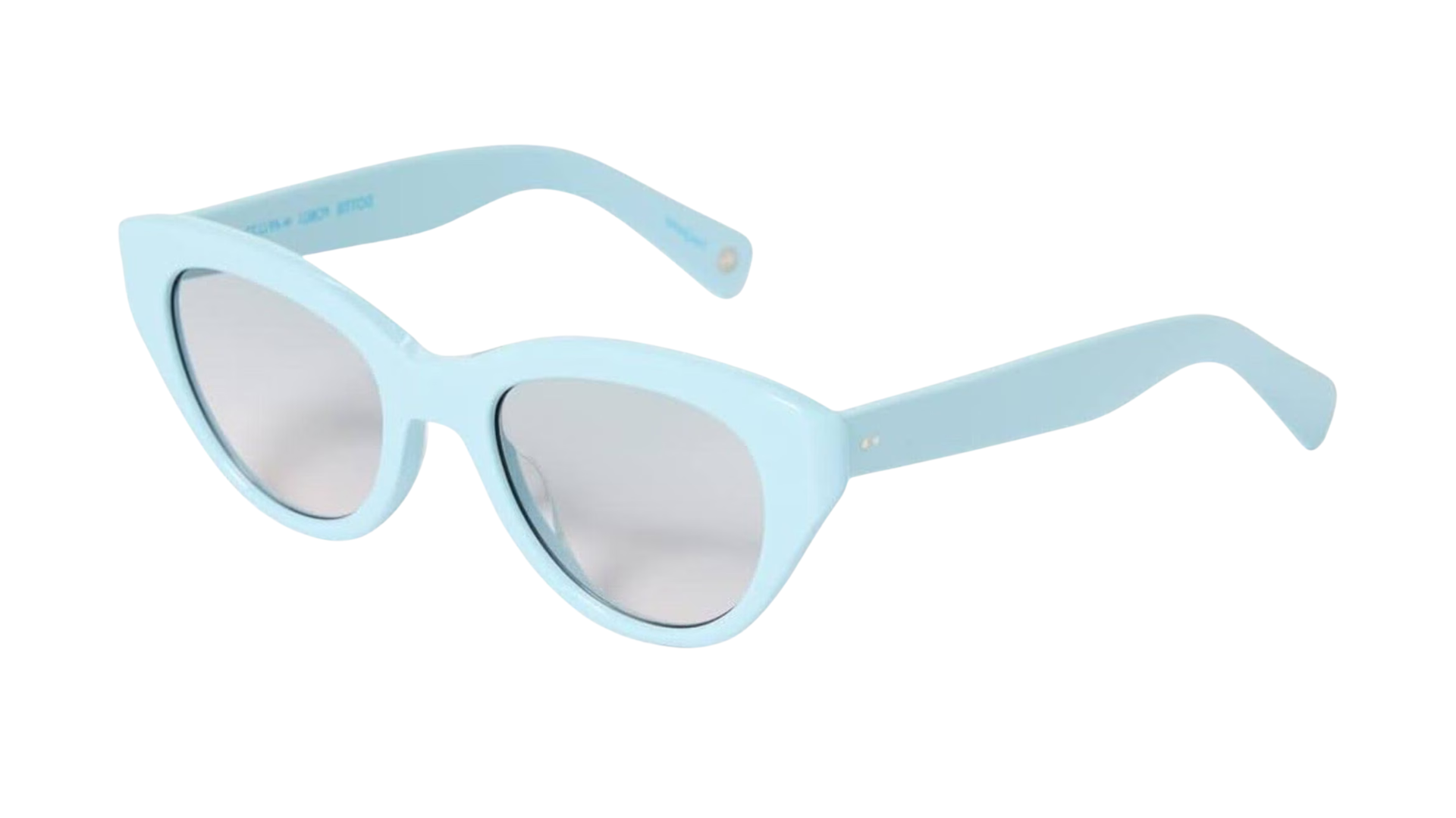 Garrett Leight DOTTIE - Powder Blue (POBLU) side