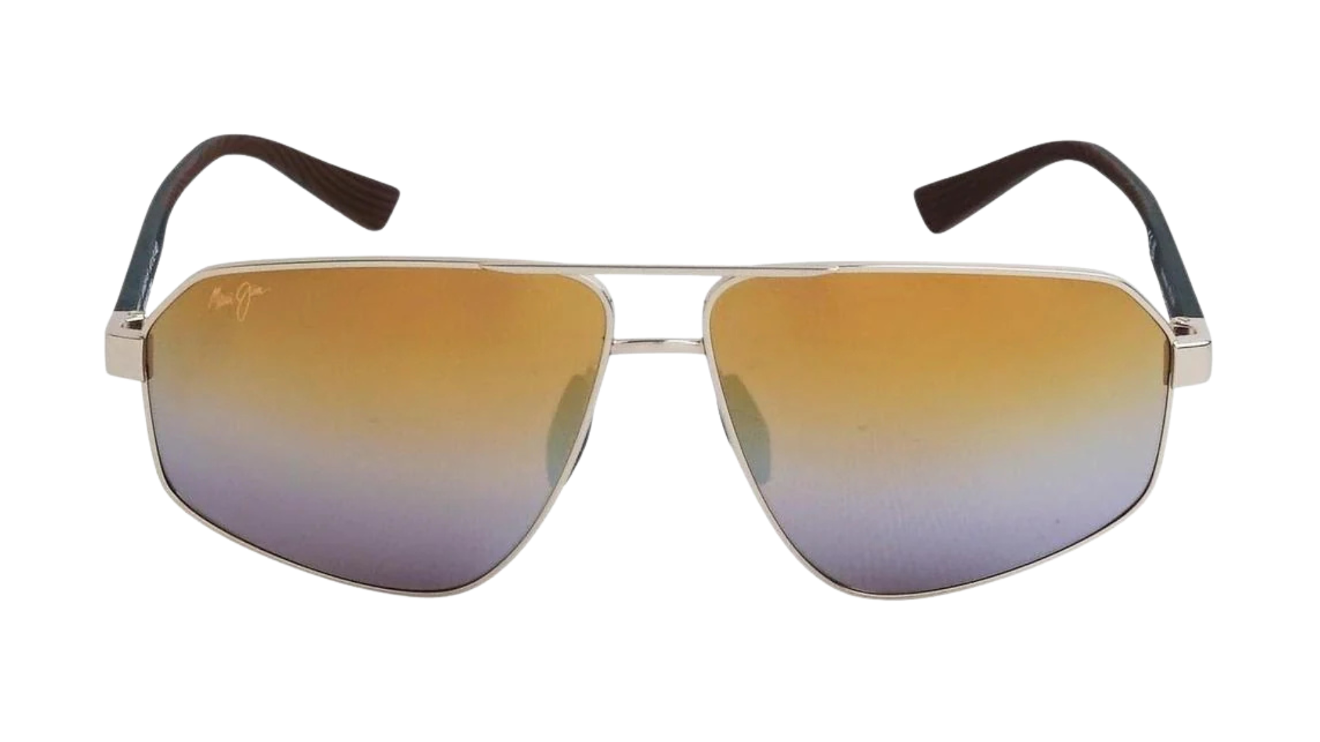 Maui Jim MJ620 - Shiny Gold with Green (16)