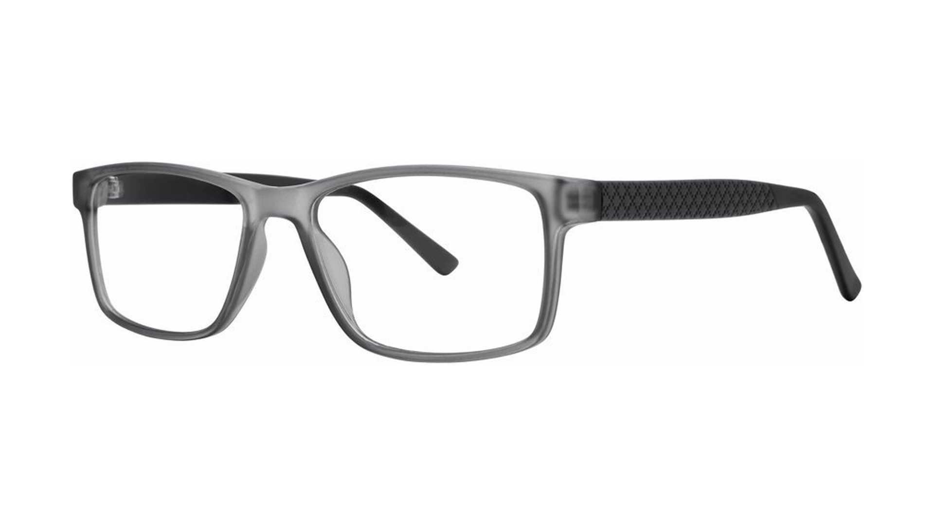 Advocate Eyeglasses - Grey Matte/Charcoal angle